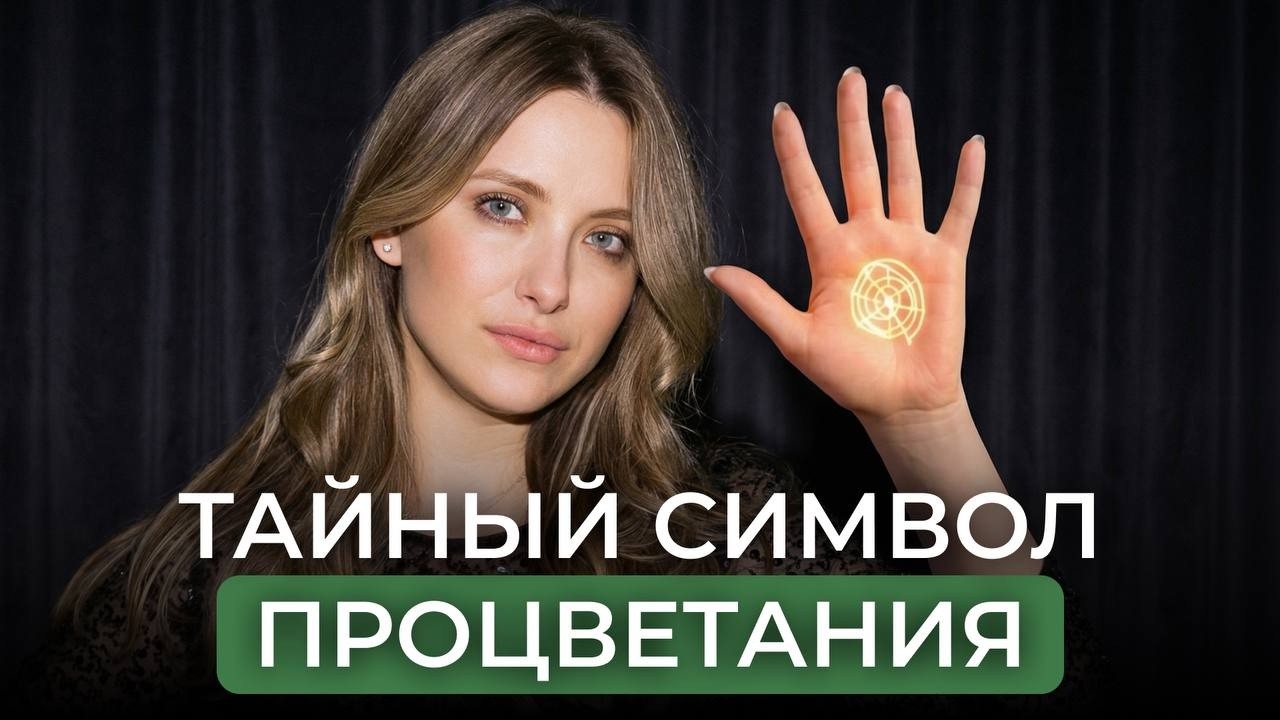Нарисуй ЭТО на руке &mdash; и деньги придут!  Древний символ богатства, который реально работает