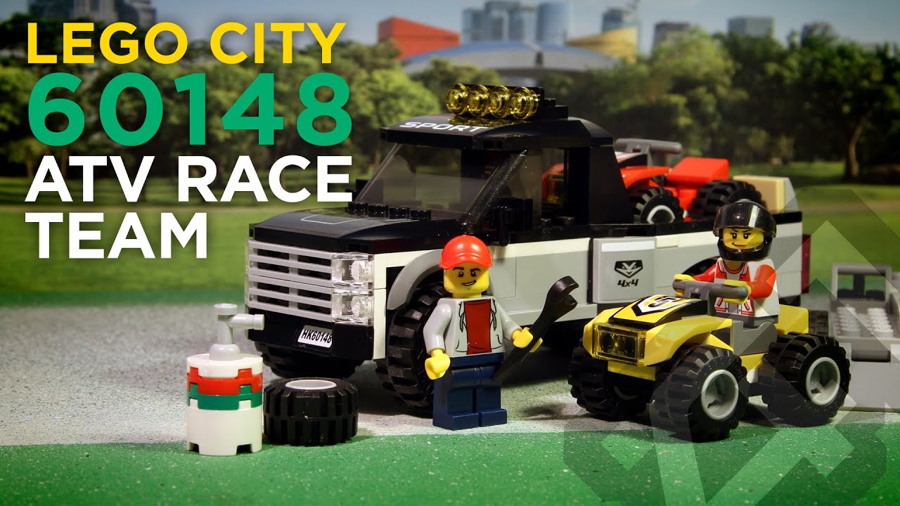 LEGO City 60148 - ATV Race Team (2017) - Stop Motion Build