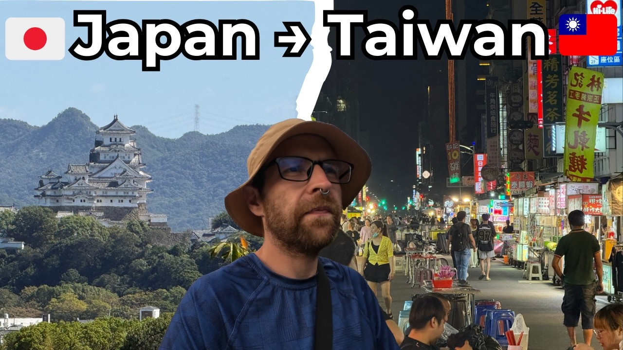 From Japan to Taiwan 🇯🇵✈️🇹🇼 | First Night in Kaohsiung