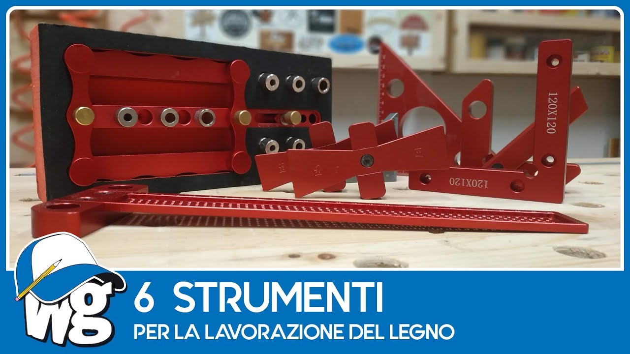 6 strumenti per la lavorazione del legno