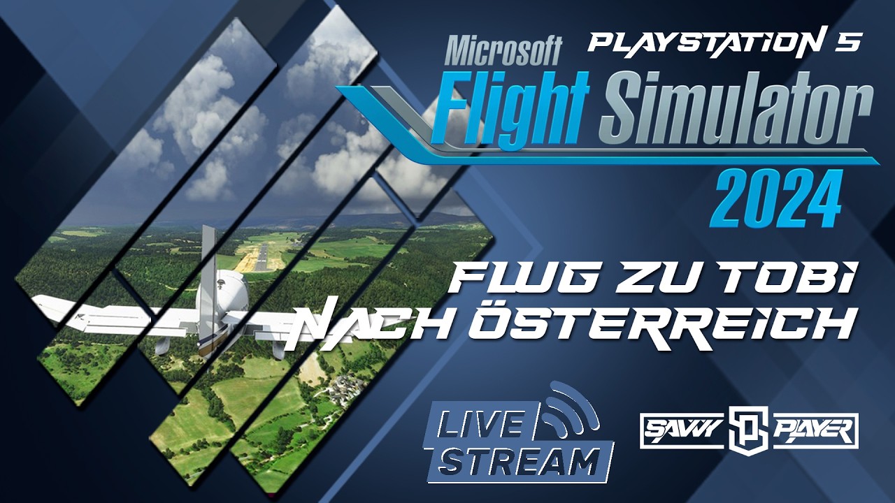 MS Flight Simulator  PS5 deutsch LIVE Flug zu Tobi