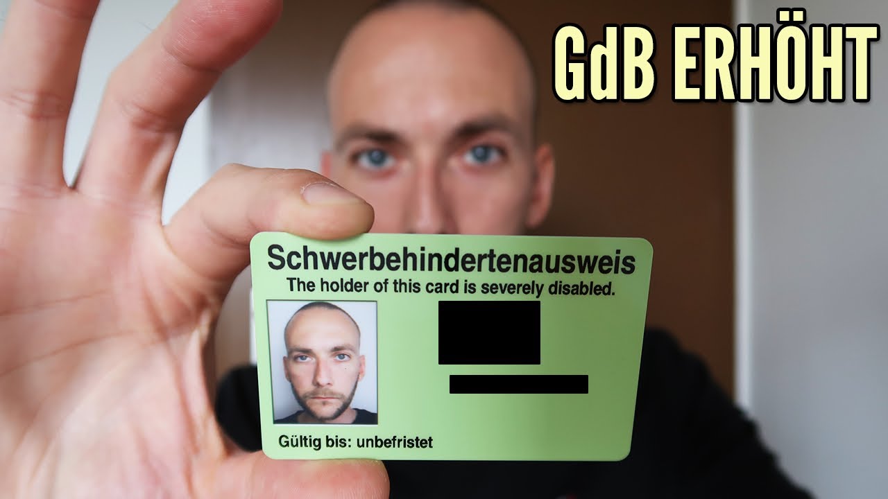 Mein Grad der Behinderung wurde erh&ouml;ht | GdB 60 | Arzt schrieb Begutachtung | Nie den Mut verlieren