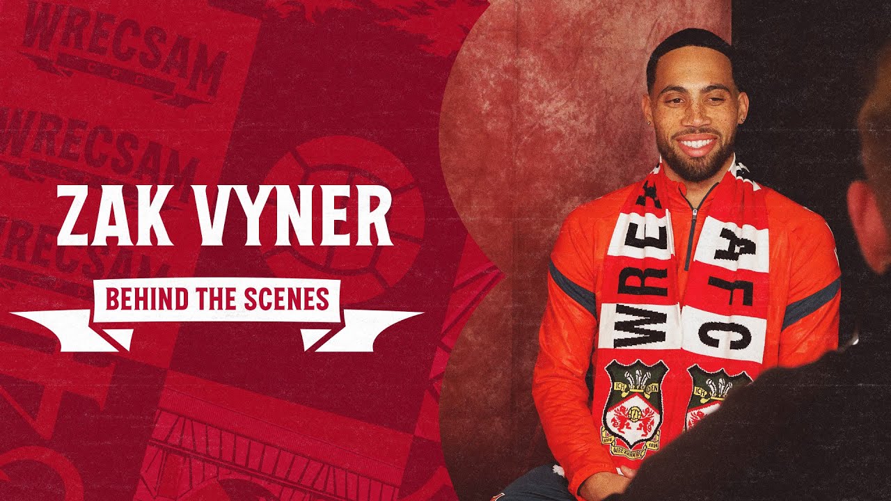 ACCESS ALL AREAS | Go behind-the-scenes as Zak Vyner signs for Wrexham AFC