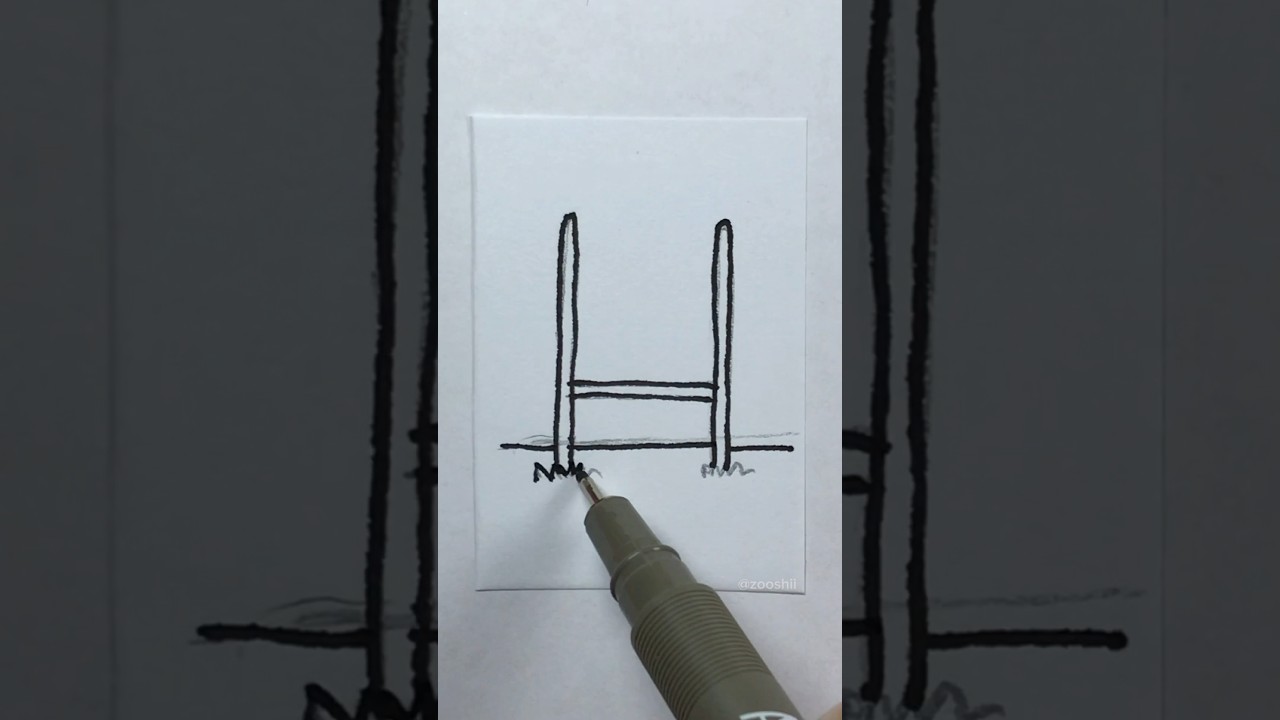 🏟️ DRAWING RUGBY GOAL POSTS | Quick And Easy Doodle Ideas | Olympics Doodles | How To Draw