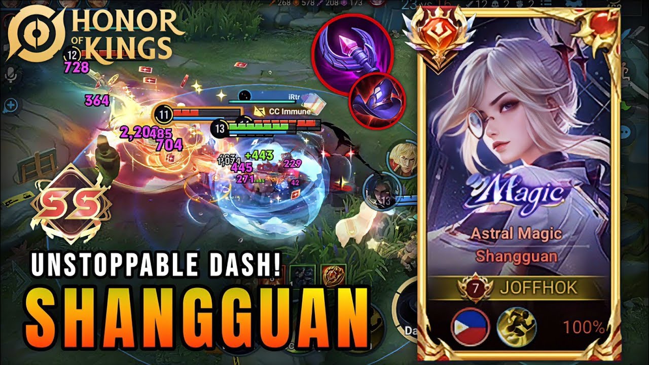 НЕОСТАНОВИМЫЙ ШАНГУАНЬ! Доминирование на средней линии ранга SS | Честь королей