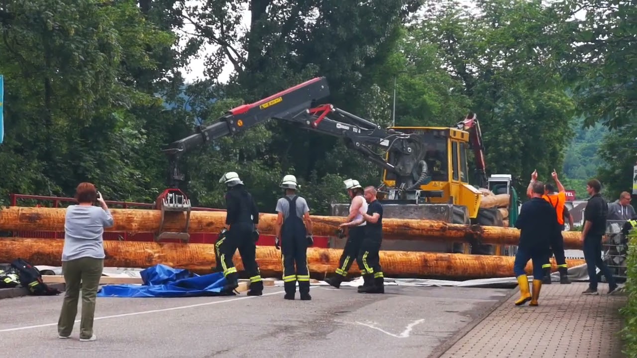 Hochwasser und Gegenmaßnahmen 2.Juni 2024 in Winterbach(3)