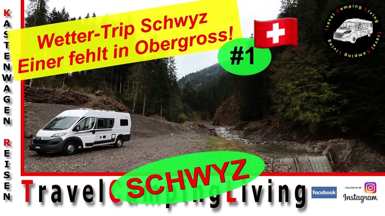 #1 | Wetter-Trip Kanton Schwyz | Freistehen bei Einsiedeln | Ein Mitreisender fehlt