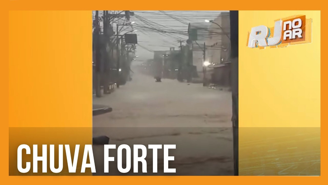 CHUVA FORTE: ALAGAMENTOS EM VÁRIOS PONTOS DO ESTADO