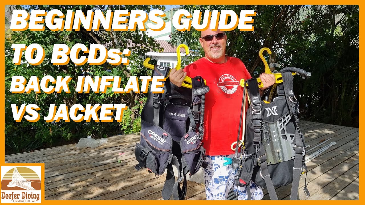 BCD Styles: Jacket, Back-Inflate, Hybrid [Beginner's Guide]