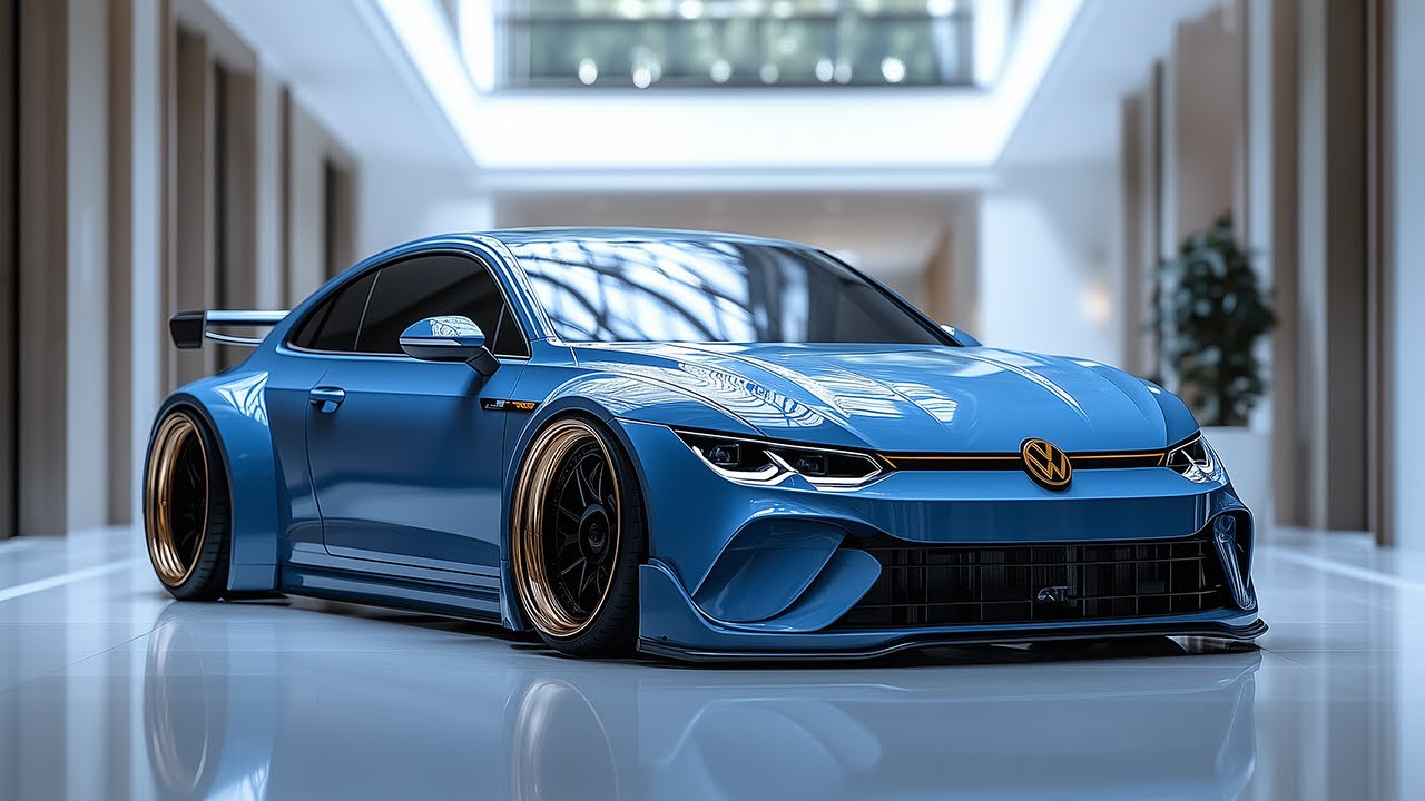 VW Golf GTI, Modified Car | AI Automotive Design