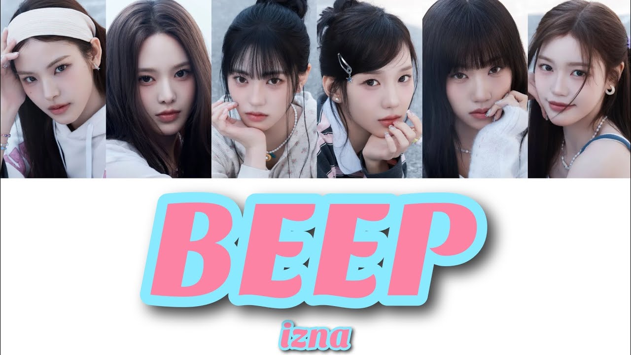 [日本語字幕/歌詞/カナルビ] izna(이즈나) - BEEP