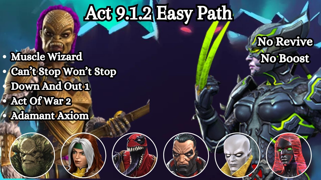 MCOC Act 9.1.2 Easy Path For Completion - Jabari Panther Boss