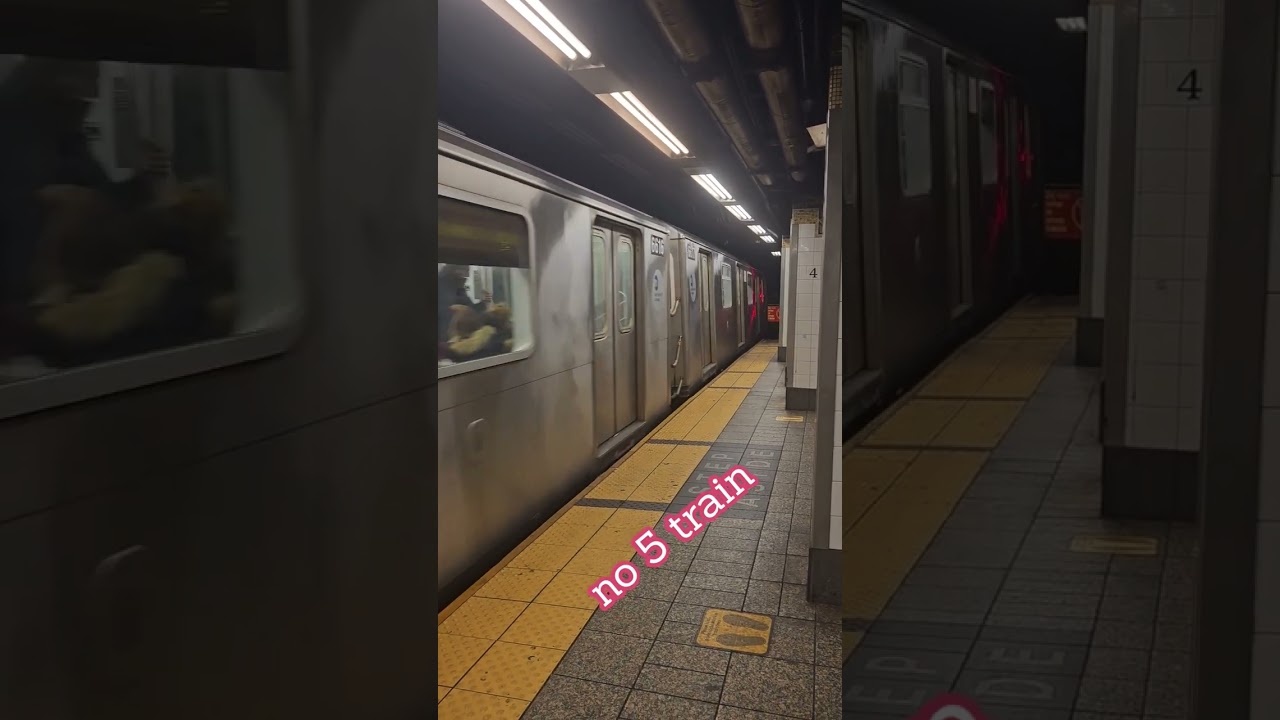 New York City Subway, No 5 train! 