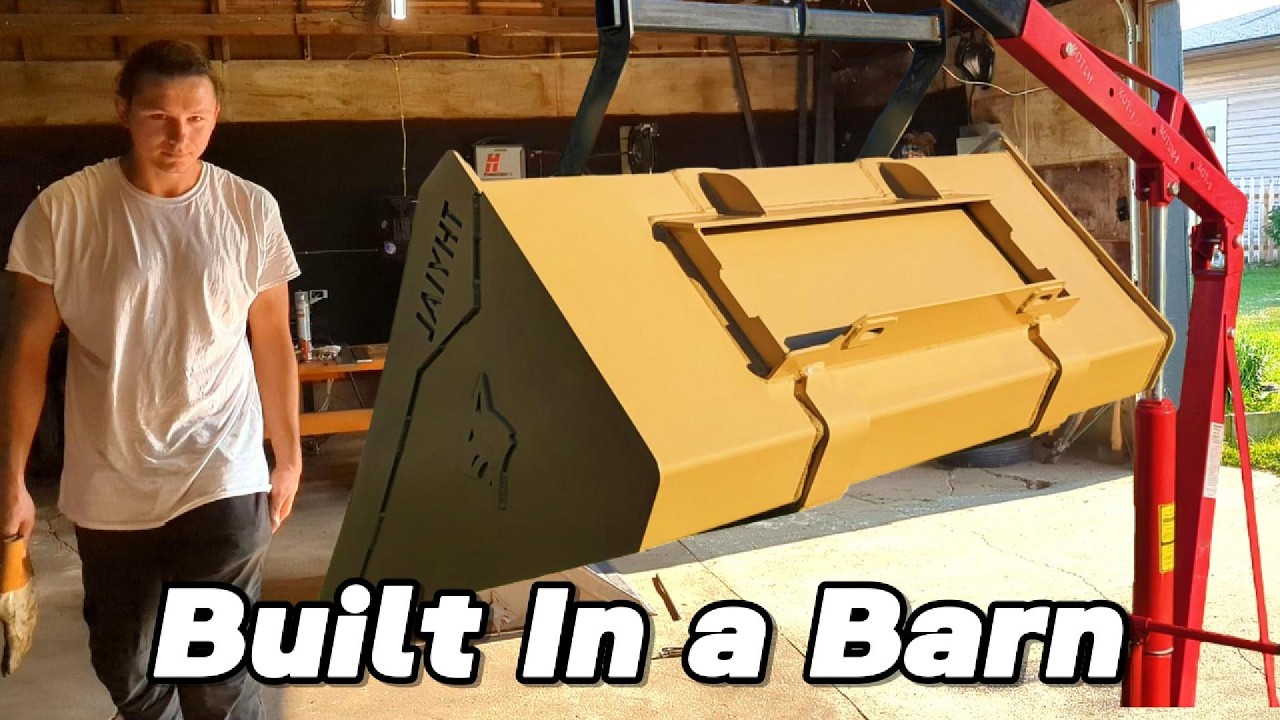 Turning Sheet Metal Into $$$ | Building My First Skid Steer Bucket