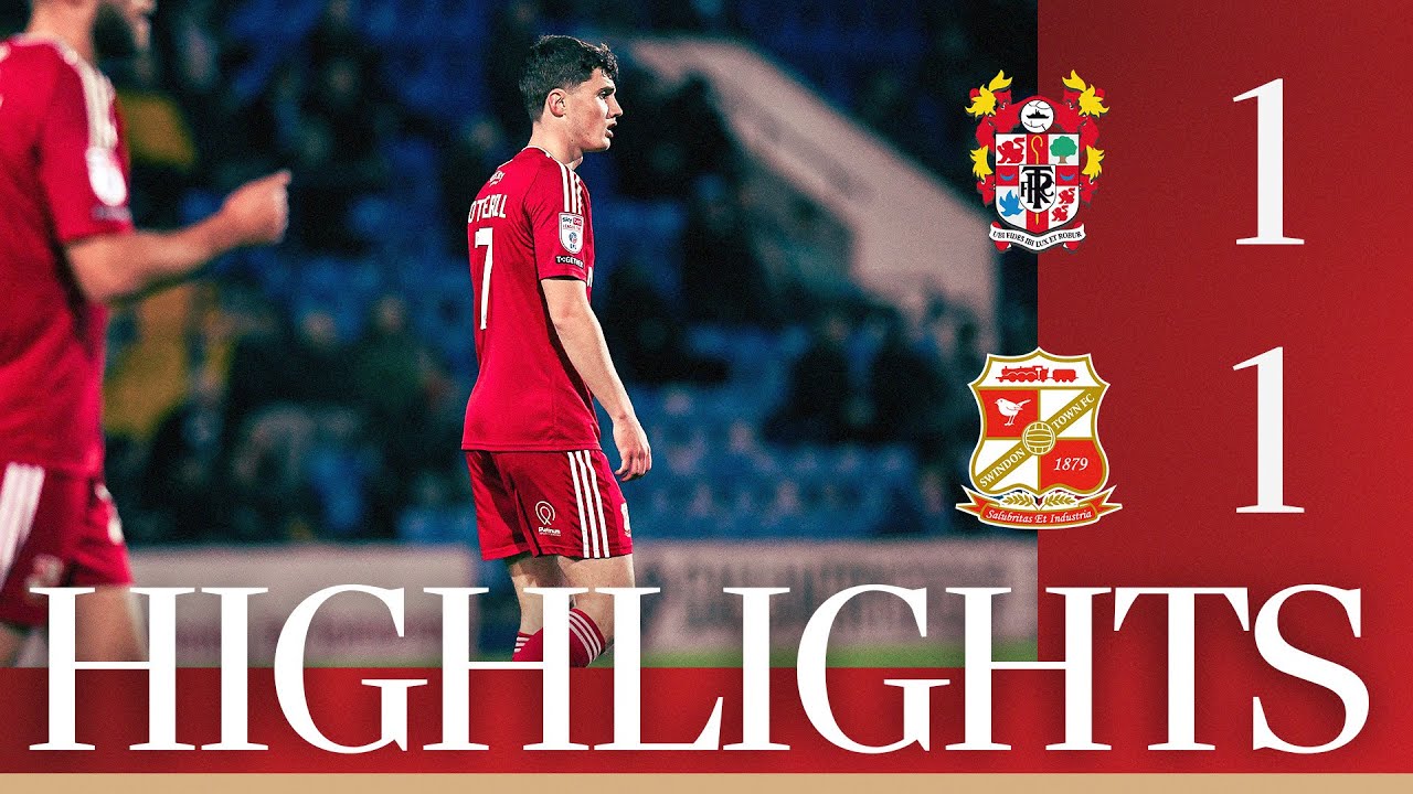 Extended Highlights: Tranmere Rovers vs Swindon Town