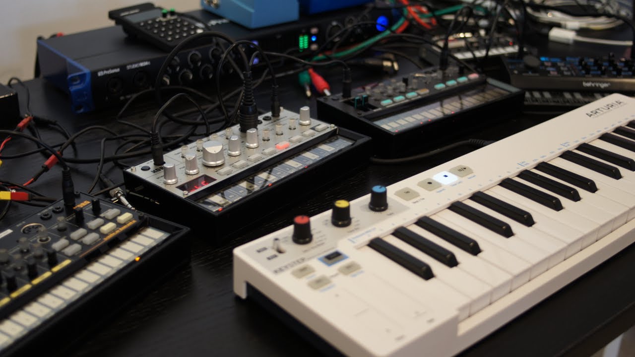 #jamuary2025 Jam 1 (volca beats, bass, fm, pro vs mini & nts-1)