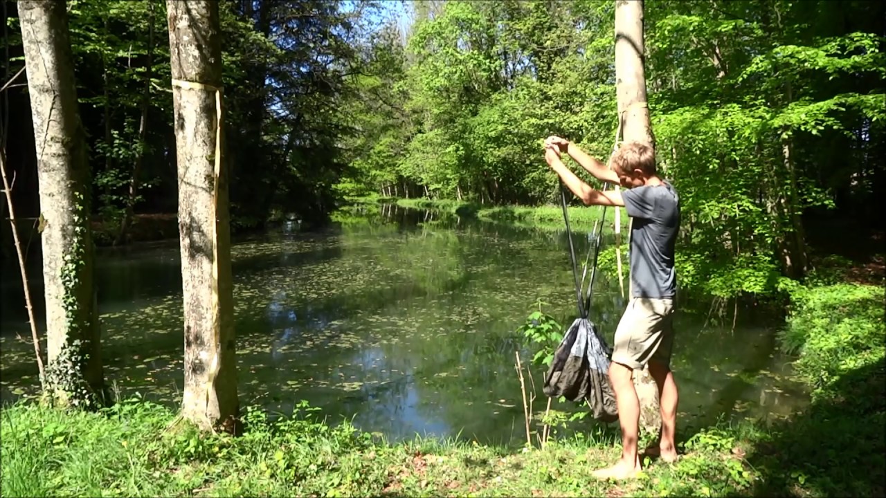hanging the 90 degree hammock 2.0