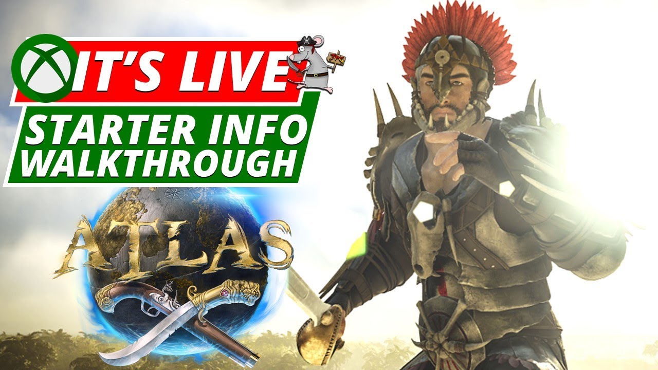 HOW TO PLAY ATLAS XB1/PC - Beginners Guide To Servers, Skills Starting Zones