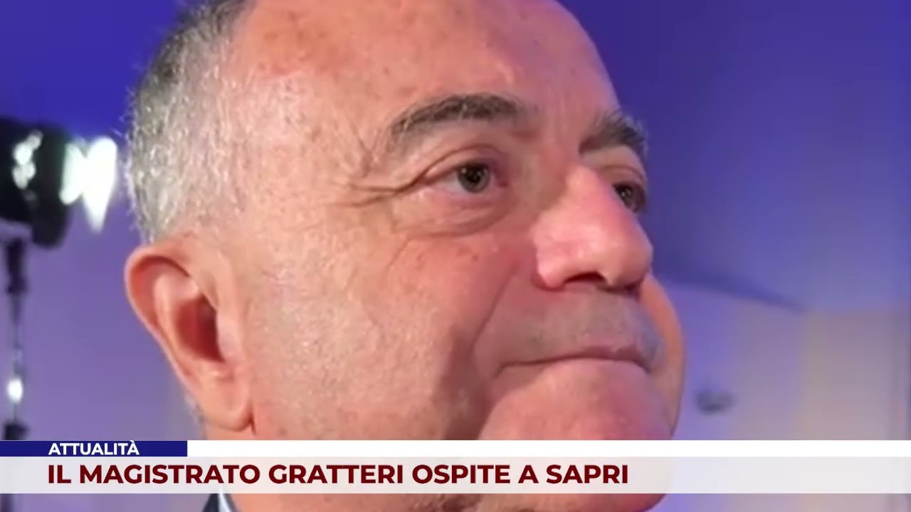 ATTUALITÀ. IL MAGISTRATO GRATTERI OSPITE A SAPRI