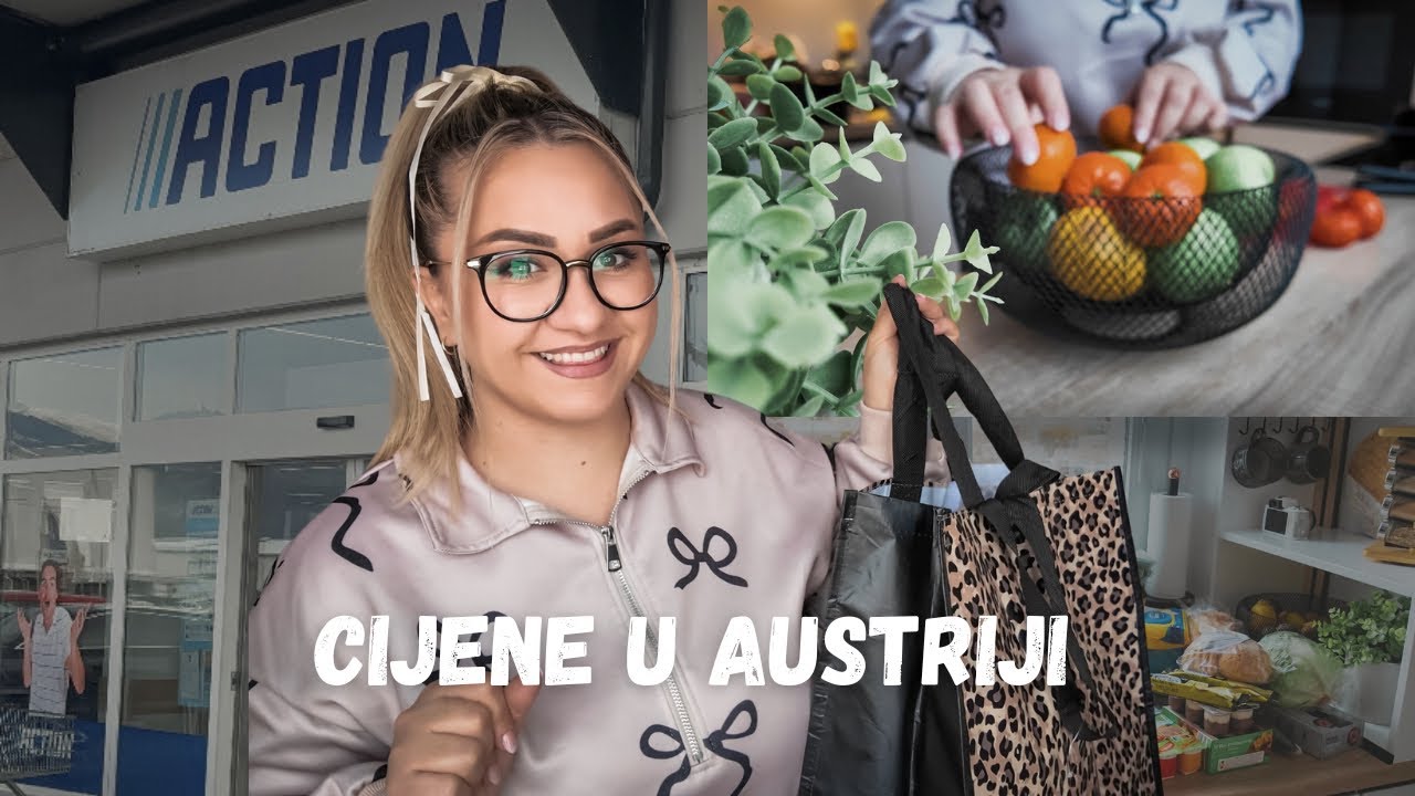 Koliko me danas koštala kupovina u Austriji 🇦🇹 | Lidl & Action – sve cijene 🛍️