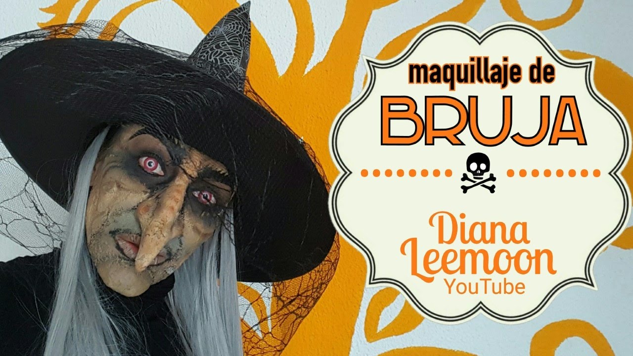 MAQUILLAJE DE BRUJA • TUTORIAL DE HALLOWEEN • Diana Leemoon