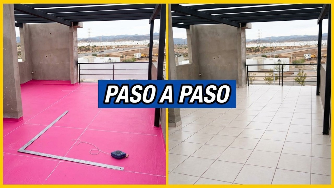 piso para terraza en azotea