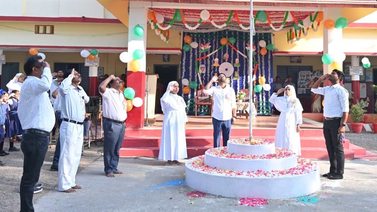 #REPUBLIC DAY #INFANT JESUS CONVENT HIGH SCHOOL @ REDDYPALEM 2025 Jan 26 🇮🇳