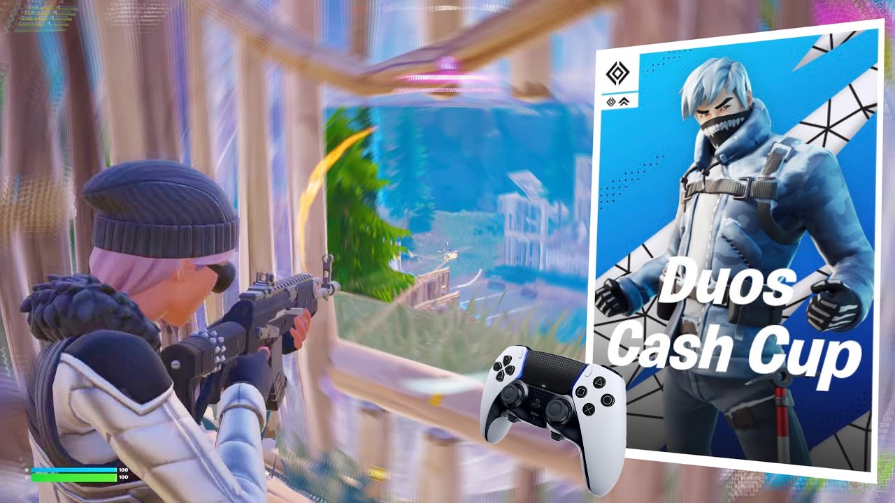 PS5 Fortnite Duos Cash Cup Highlights (4K 120 FPS)