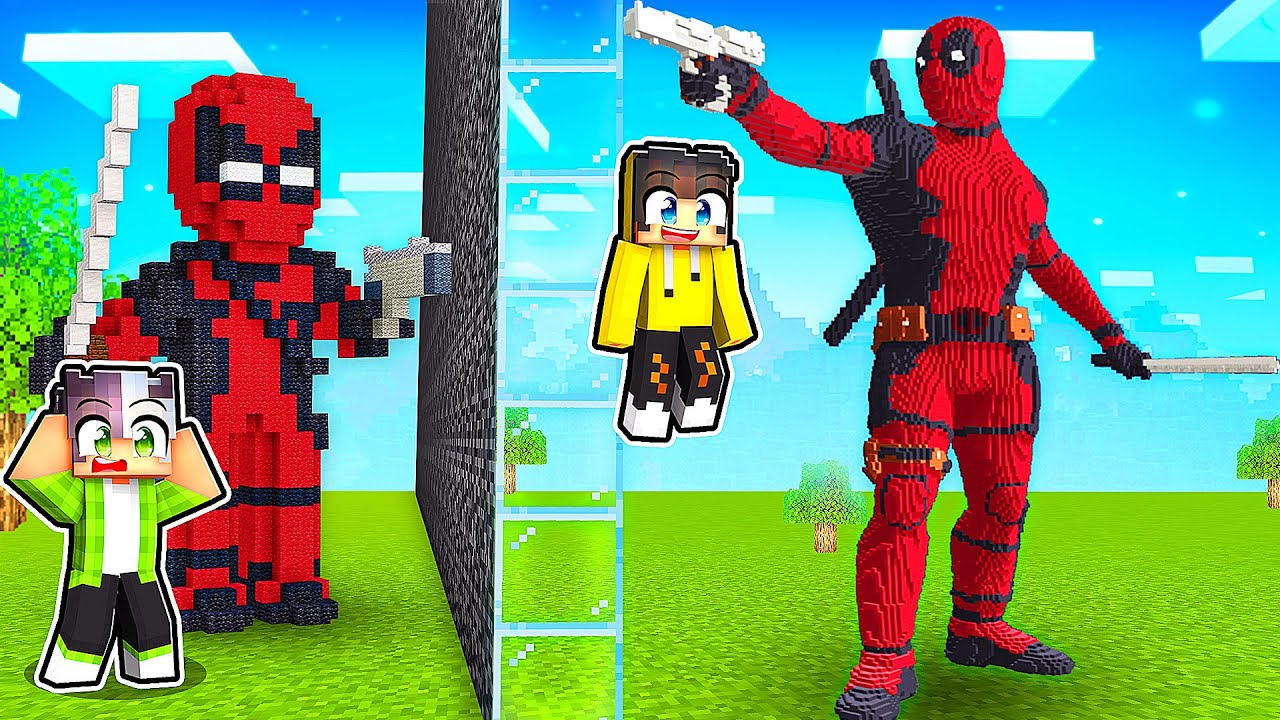 Yapı Kapışmasında //SÜPERKAHRAMAN KOMUDU İle TROLLEDİM! 🦸‍♂️ | Minecraft
