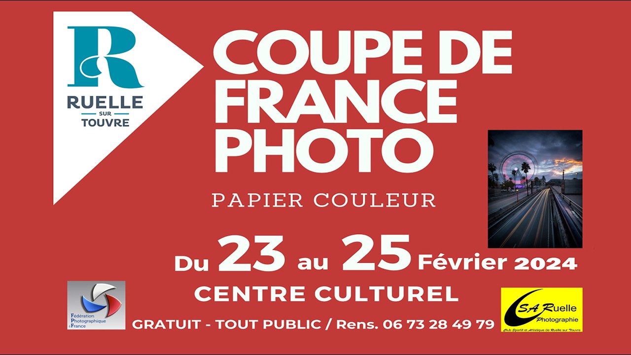 Coupe de France papier couleur Ruelle 2024