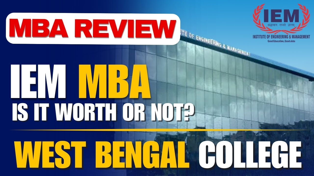 Is it Worth it? || IEM Kolkata MBA Review 2025 🔥|| Admission Process🔥FEES🔥😱40 LPA Package ??😱