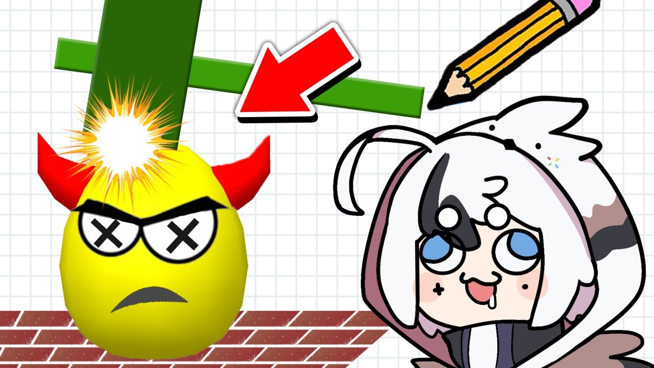 台灣沒有缺蛋😂「畫線砸爛壞蛋」! ? ｜Draw to Smash 第1-100關