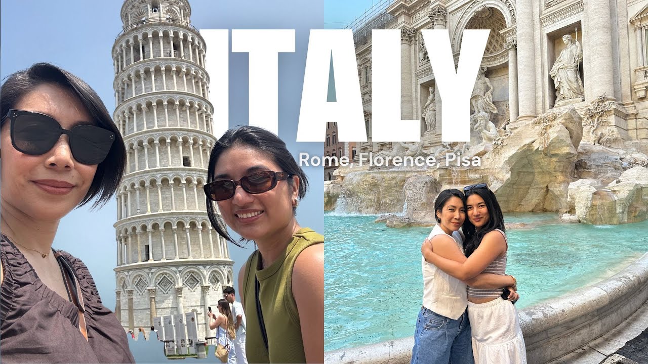 Italy Travel Vlog 🇮🇹 | 5 Days in Rome + Day Trips to Florence & Pisa | Got Scammed! | Travel Tips