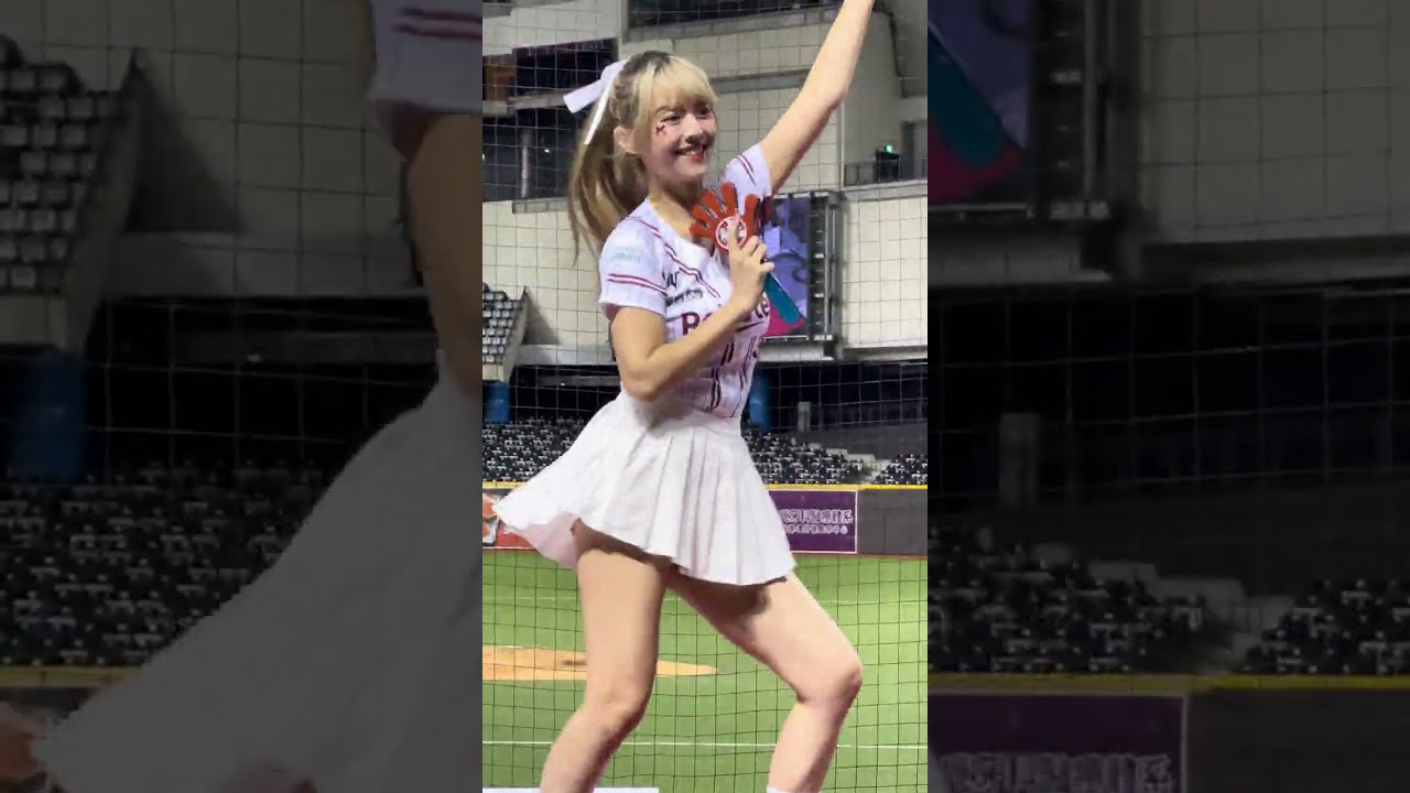 🗓️2025.08.13 📷禹菡Cam 🏟️台北大巨蛋 ⚾️7局下 🎶桃猿最強 ⚾️7局下半 🎶球員應援:張閔勛、成晉 ⚾️8局上 🎶桃猿男兒 #禹菡³⁶ #樂天女孩 #RakutenGirls