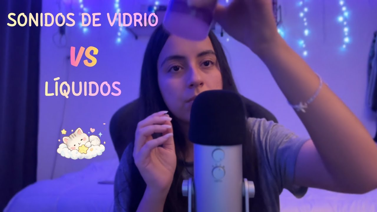 Sonidos de vidrio VS Líquidos. ¿Cuál prefieres? - ASMR #asmr