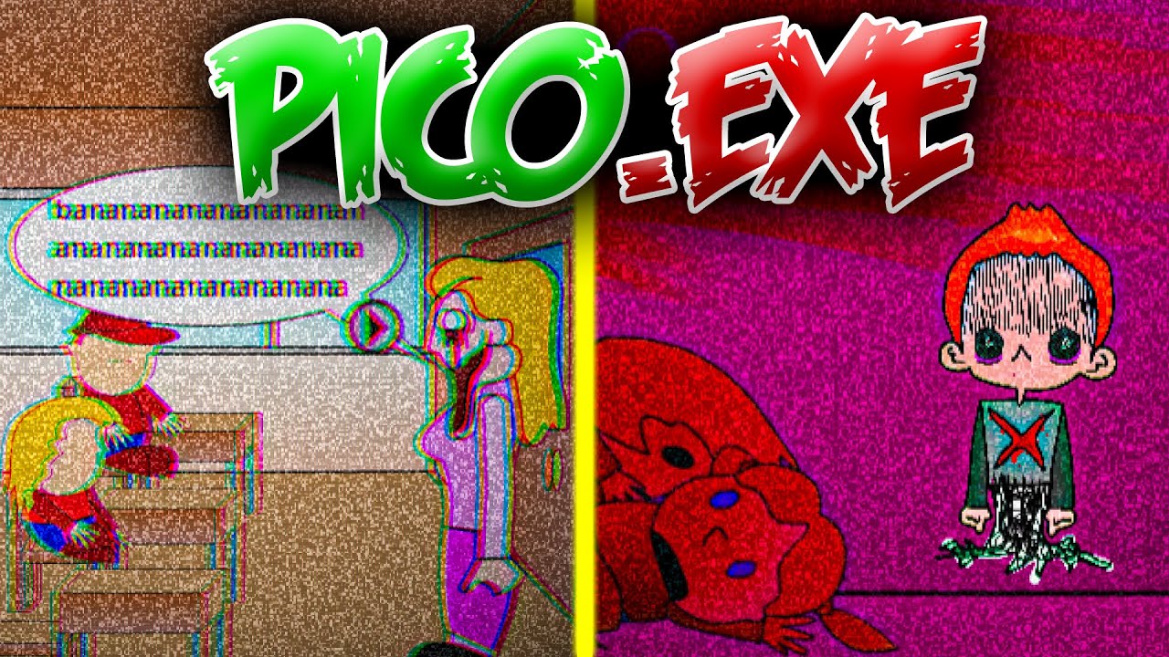 PICO.exe (Newgrounds Horror Game) ~ Demo Gameplay 4K!