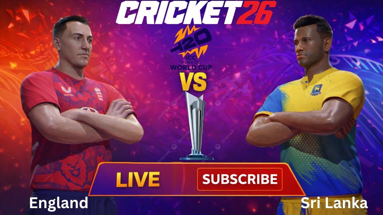Super 8 ENG vs Sri Lanka T20 World Match Cricket 26 #cricket26 #viral #tredning #worldcup2026