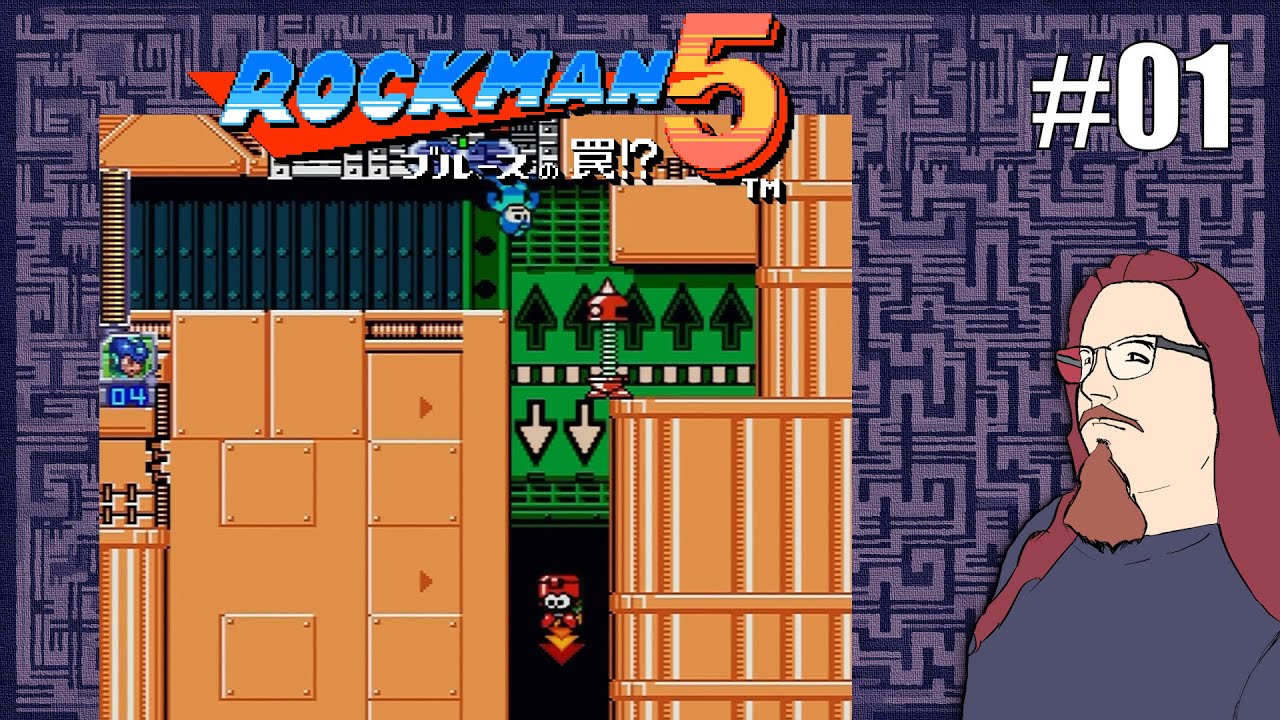 #01 - Blues' Trap | Wulfon Plays Megaman 5 Complete Works (PS1)