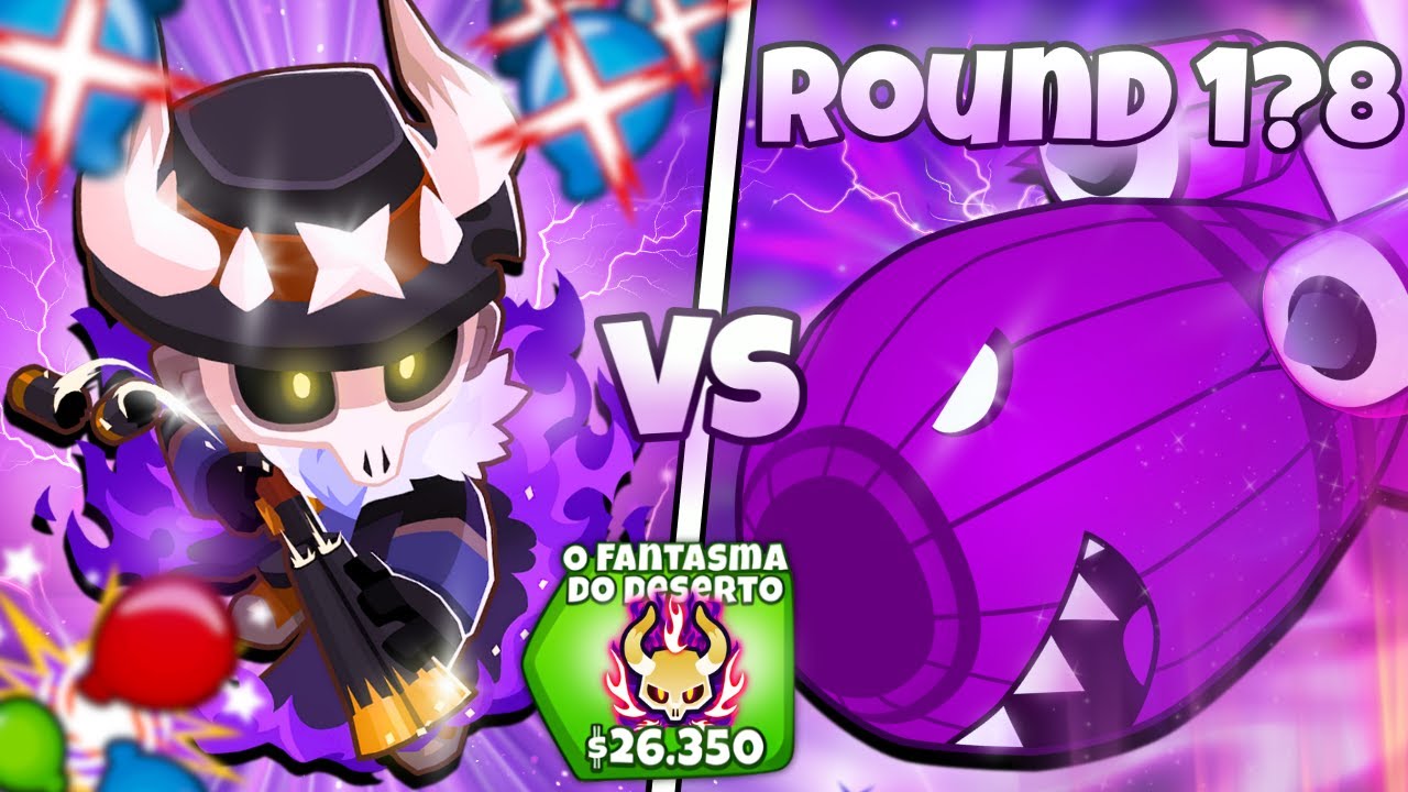 Bloons TD 6, mas só um NOVO macaco PISTOLEIRO Buffado com TODOS os BUFFS do jogo💀
