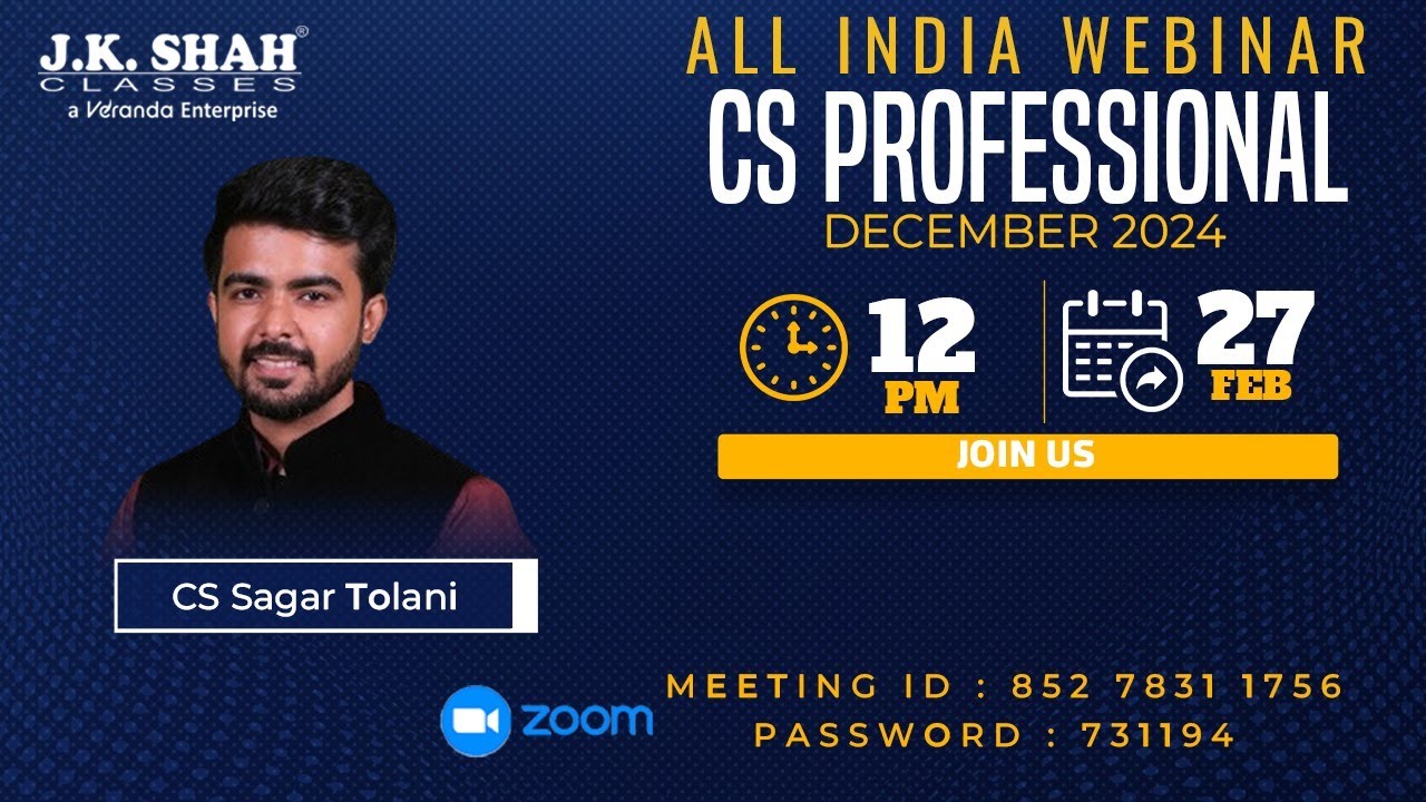 CS PROFESSIONAL I ORIENTATION I NEW SYLLABUS I DEC 24 #csatjkshah