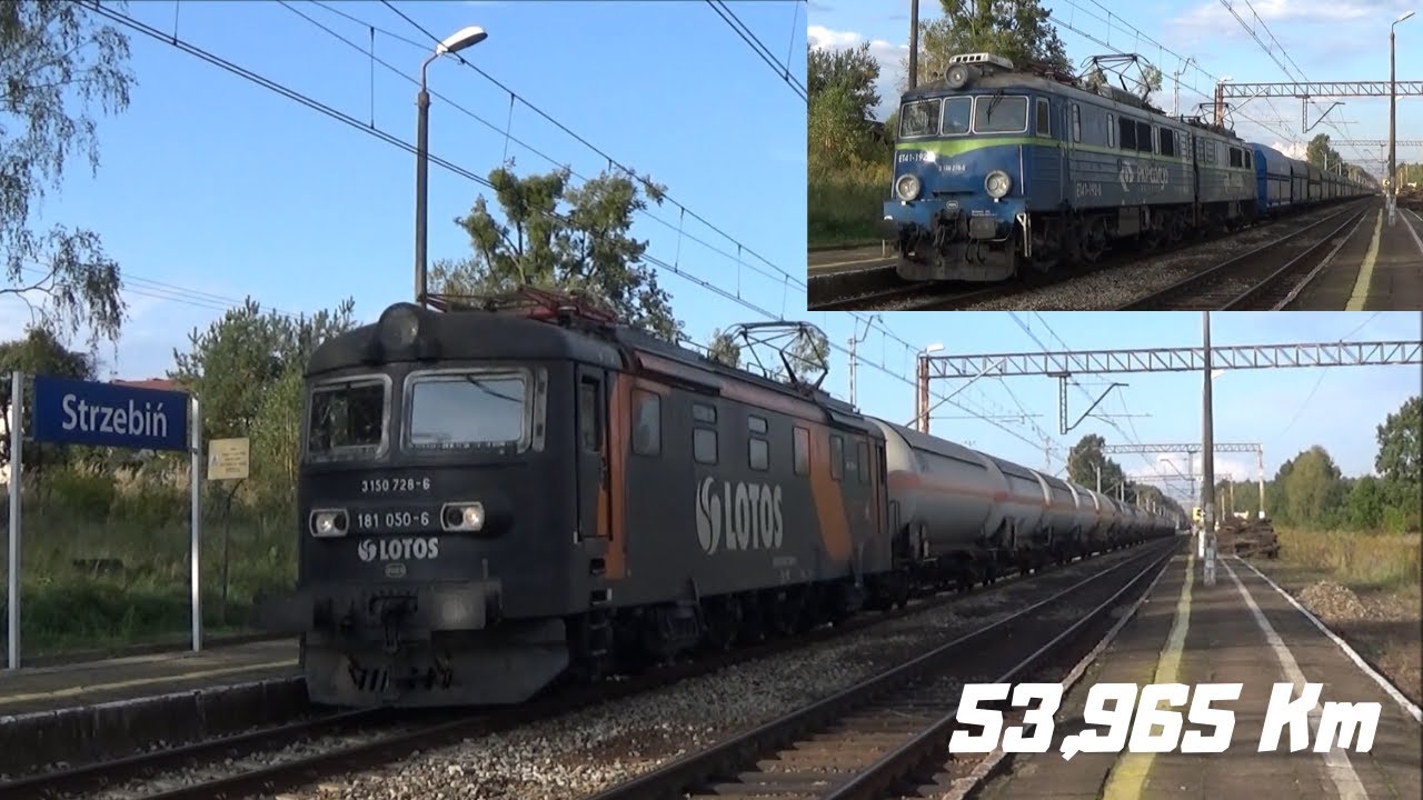 Pociągi towarowe na pięćdziesiątym trzecim kilometrze 
