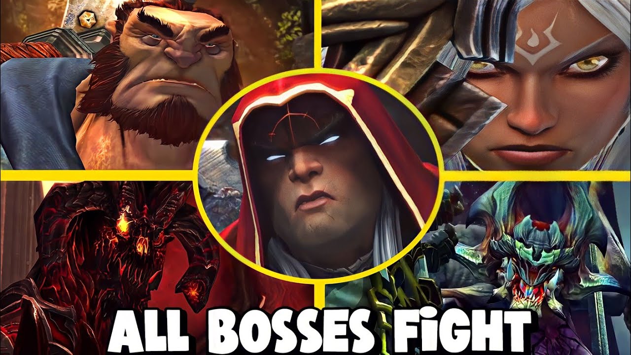 ALL BOSSES FIGHT - DARKSIDERS WARMASTERED EDTION (WITH CUTSCENES) [HD]