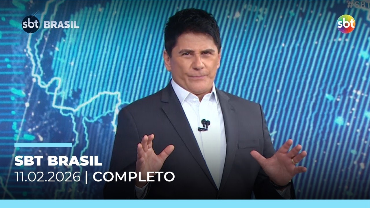 SBT Brasil: assista à edição na íntegra desta quarta-feira (11/02/2026) | #SBTBrasil