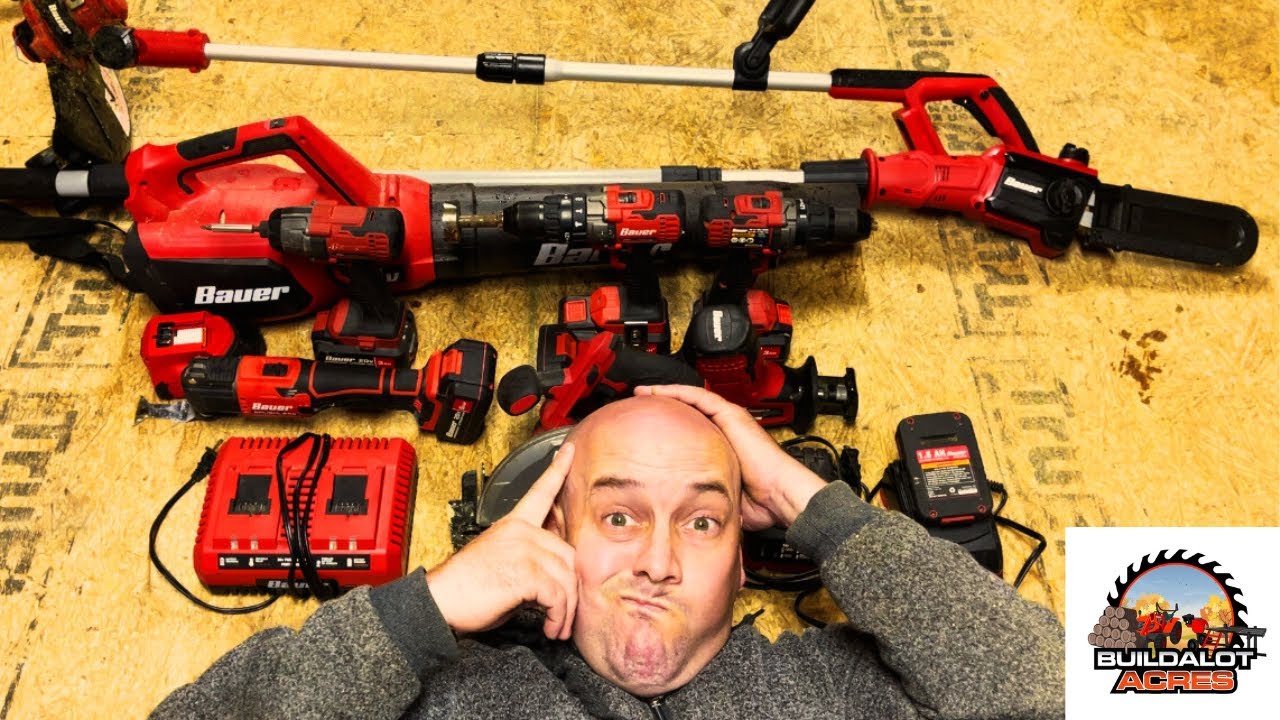 Хороши ли аккумуляторные инструменты Bauer 20V???