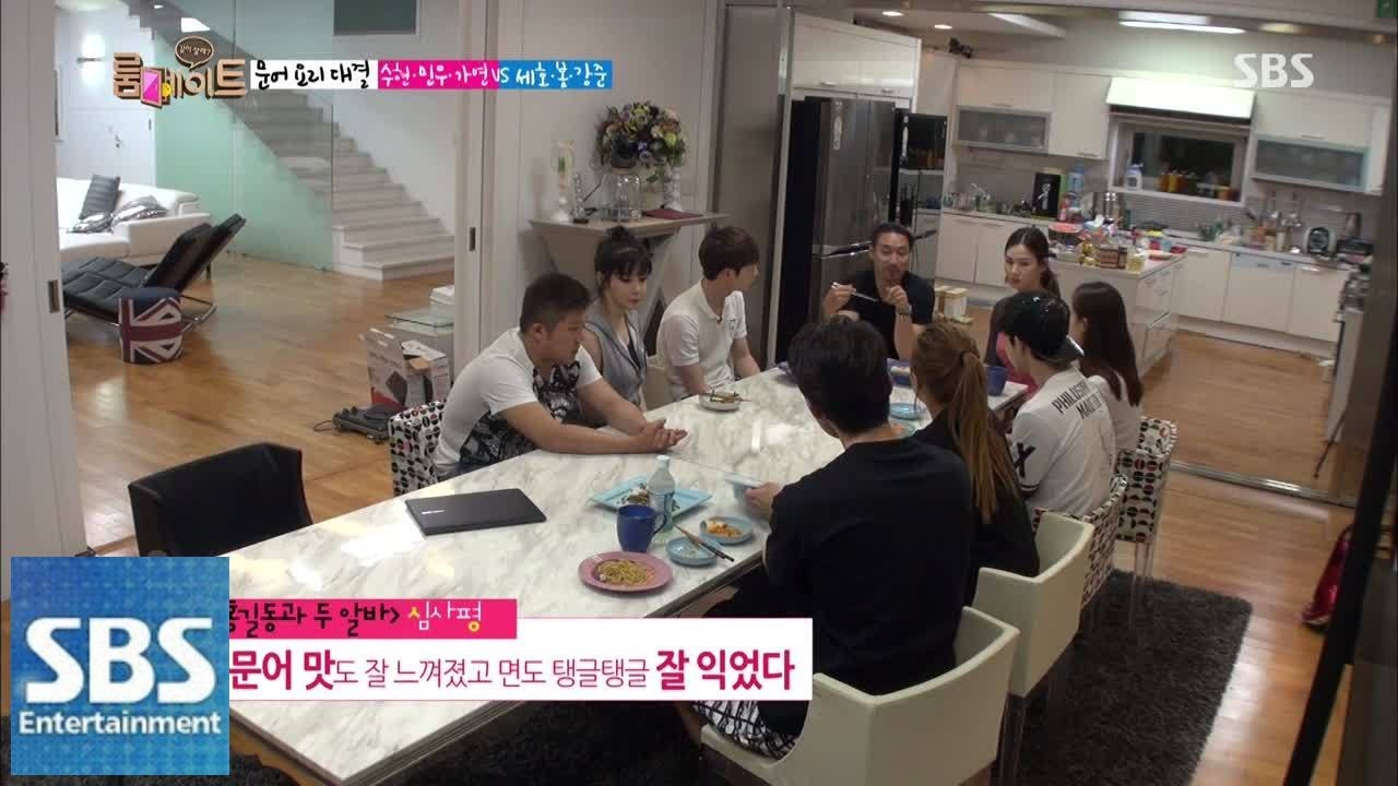 신성우와 이소라가 요리 대결 심사평을 했다 @SBS 룸메이트 140706