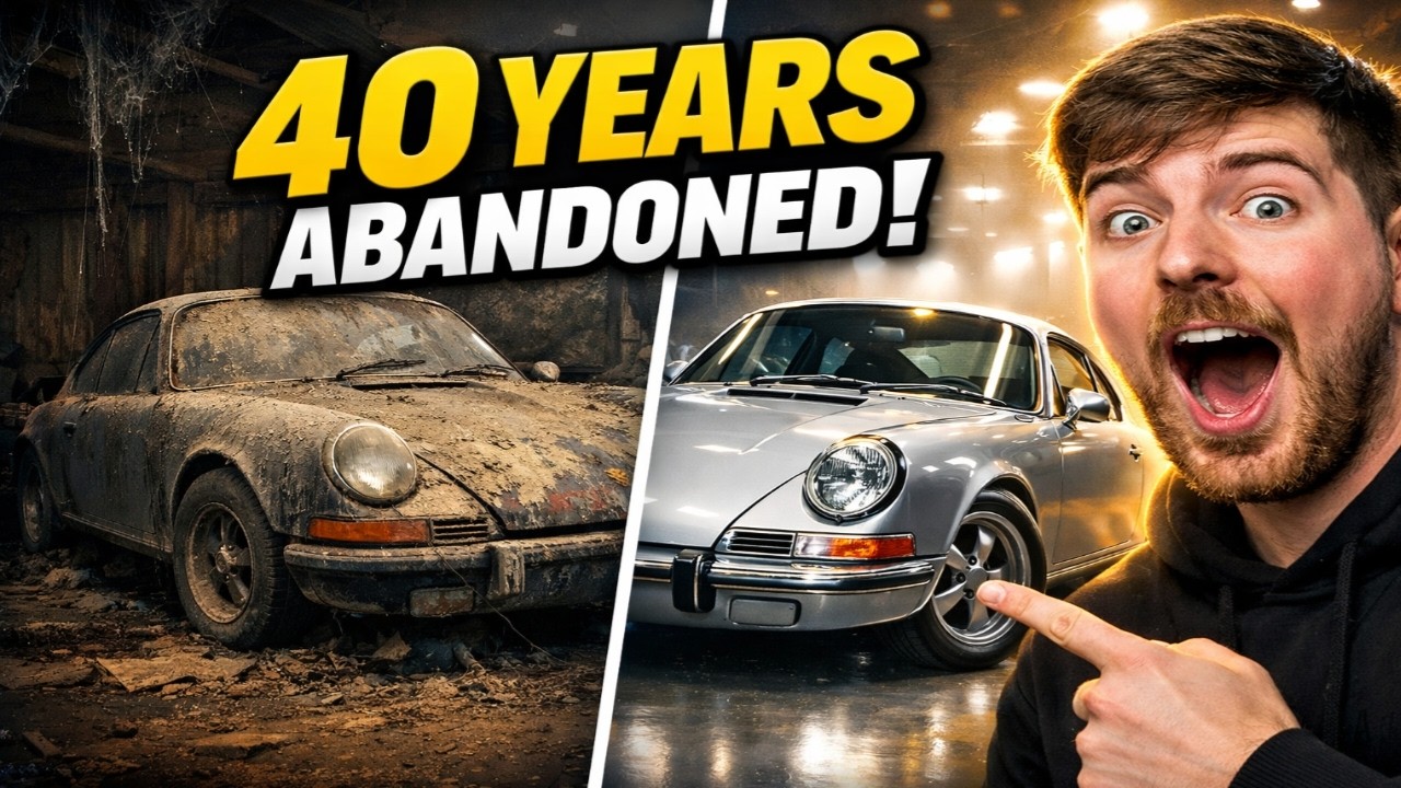 Porsche 911 Full Restoration After 40 Years | Porsche 911 Complete Restoration | Porsche 911