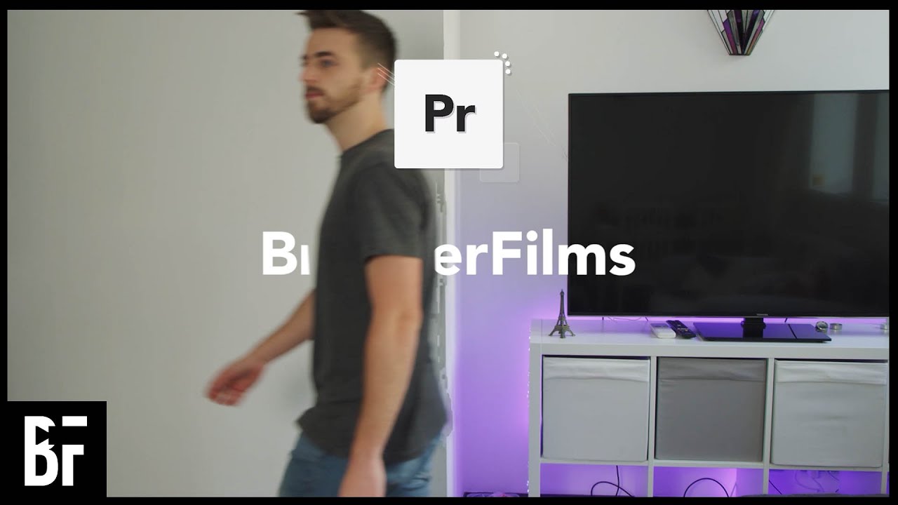 Walk Infront of Text - Premiere Pro Tutorial