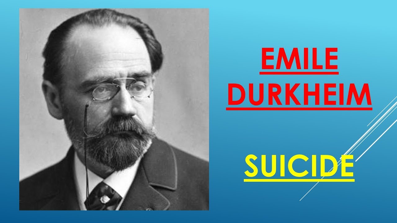 Sociology for UPSC : Durkheim - THEORY OF SUICIDE - Lecture 72