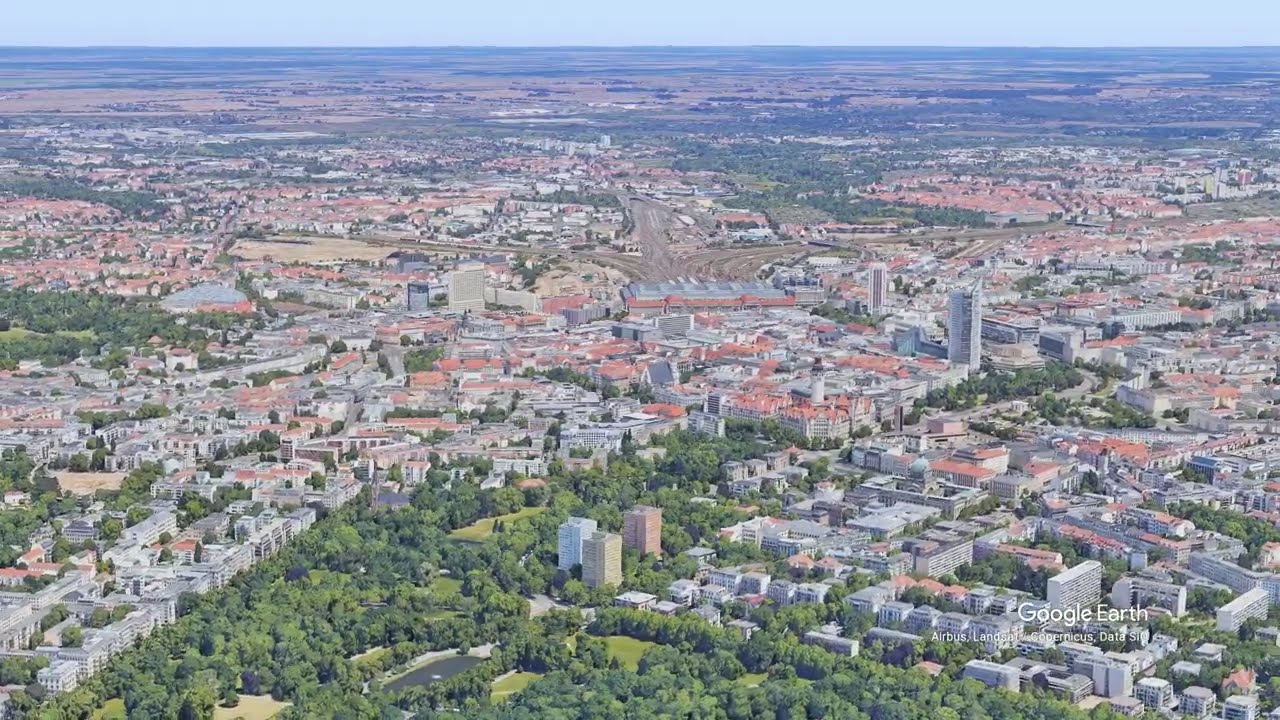 Leipzig View 3D  Stunning 4K Aerial Tour of Germany&rsquo;s City of Music and Culture