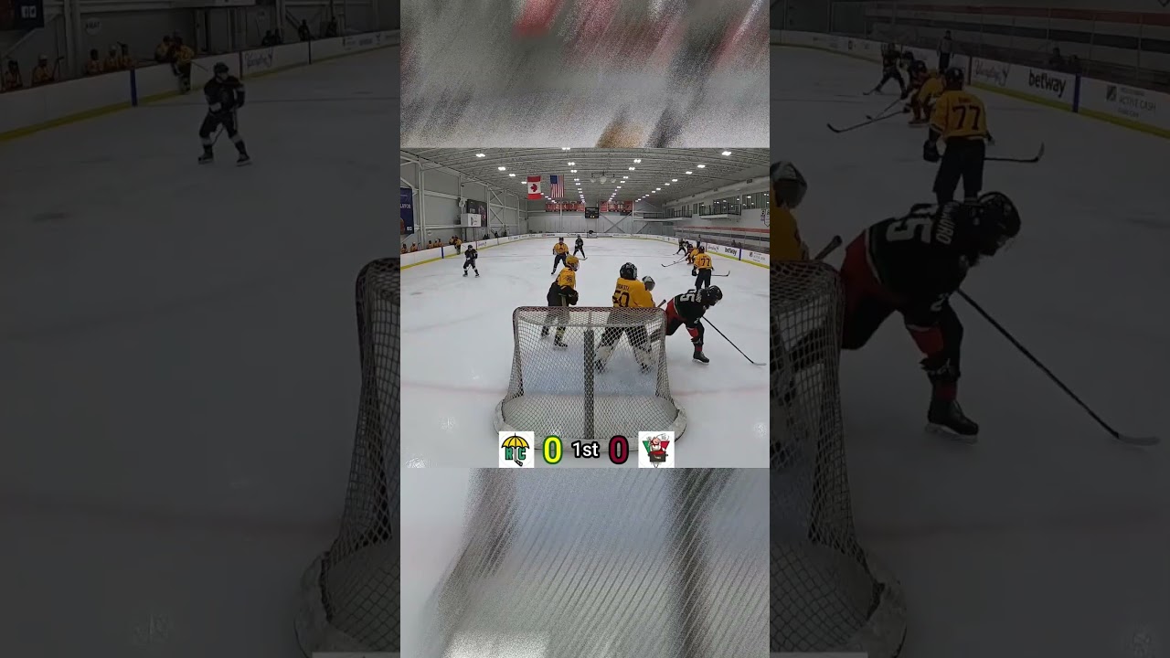 KNEES DOWN, HAND UP... #shorts #hockey #goalie #gopro #nhl